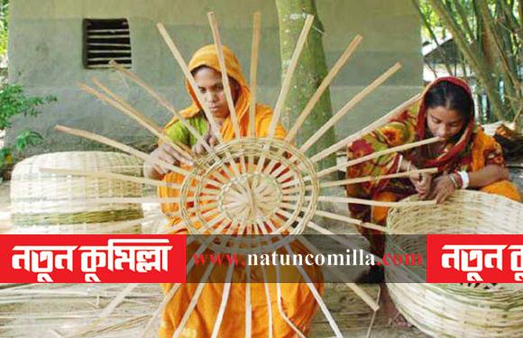 হারিয়ে যাচ্ছে কুমিল্লার গ্রামীণ ঐতিহ্য বাশঁ ও বেত শিল্প