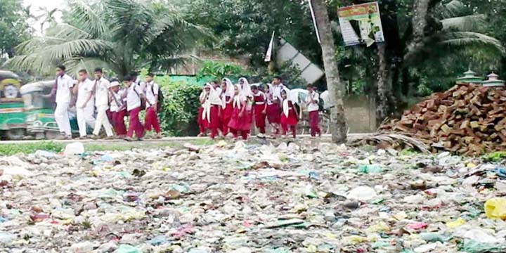 মুরাদনগরে ময়লা ভাগাড়: স্বাস্থ্য ঝুঁকিতে শিক্ষার্থীসহ লক্ষাধিক মানুষ