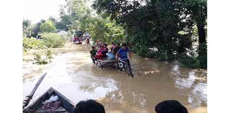 গোমতীর পানি বৃদ্ধি, তলিয়ে গেছে চরাঞ্চল