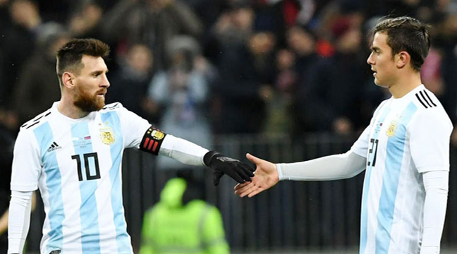 মেসির সাথেই খেলতে চান দিবালা