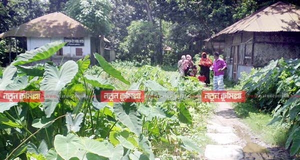 লাকসামে সামান্য বৃষ্টিতে স্বাস্থ্যকেন্দ্র আর রোগীর অবস্থা জুবুথুবু