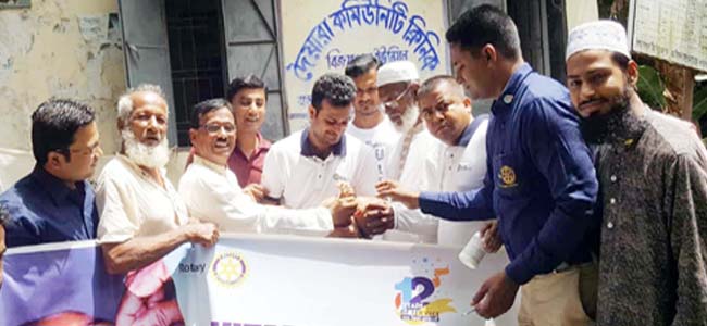 রোটারী ক্লাব অব কুমিল্লা সাউথের ভিটামিন এ প্লাস ক্যাম্পেইন