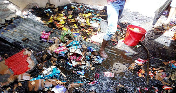 দেবিদ্বারে ভয়াবহ অগ্নিকান্ডে ২৫ লক্ষ টাকার ক্ষতি