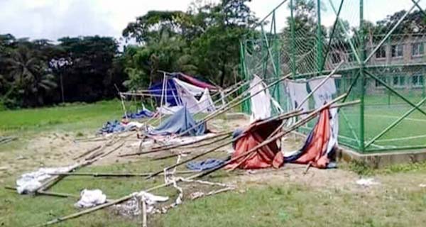 বিএনপির অনুষ্ঠানে আ. লীগ মঞ্চ ভেঙে দেওয়ার অভিযোগ