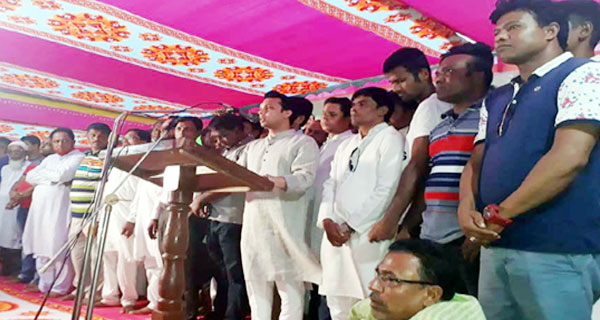 দাউদকান্দিতে নির্বাচনী প্রচারণায় ব্যারিষ্টার নাঈম