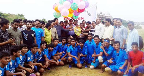 কুবিতে আন্তঃবিভাগ ফুটবল টুর্নামেন্টের উদ্বোধন