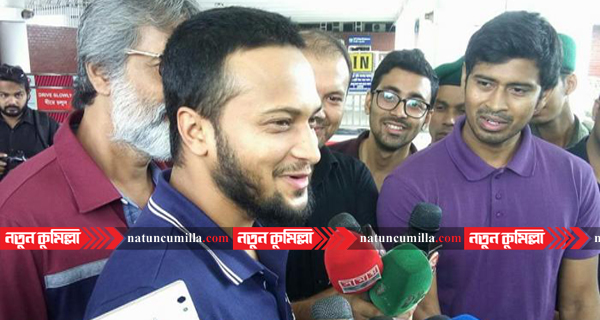 সামনের মাসেও মাঠে ফিরতে পারি: সাকিব আল হাসান