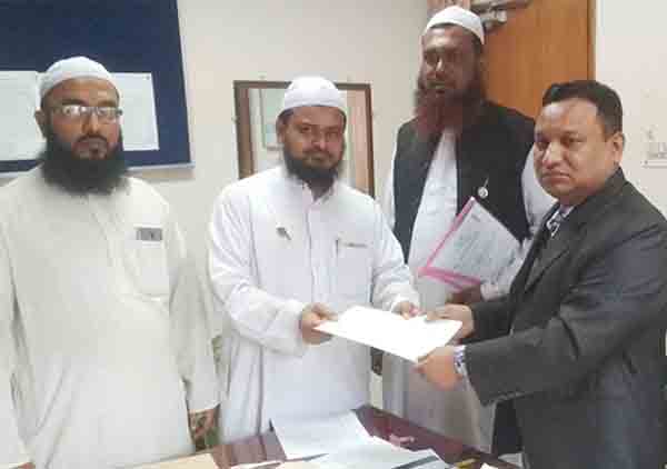 কুমিল্লা-৬: মনোনয়নপত্র জমা দিলেন ইসলামী আন্দোলনের তৈয়্যব