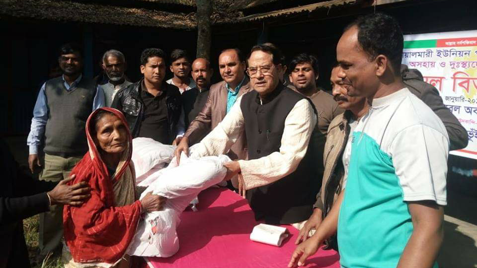 শীতে অসহায়দের পাশে দাঁড়ানো সামাজিক দায়িত্ব : সুবিদ আলী ভূঁইয়া