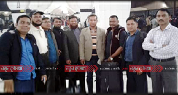 এপেক্স’র সম্মেলনে যোগদিতে দিনাজপুরে কুমিল্লা সিটির ১৫ সদস্য