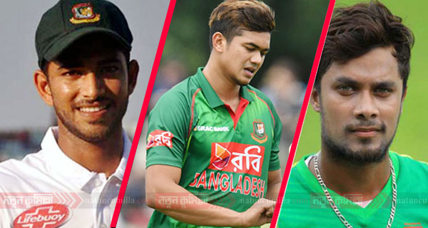 নতুন মুখ নাঈম, ফিরলেন সাব্বির-তাসকিন