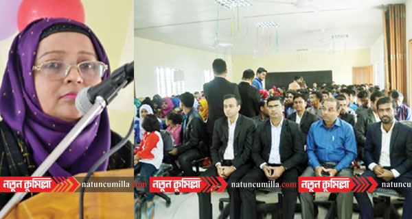 আলহাজ্ব নূর মিয়া কলেজে নবীন বরণ অনুষ্ঠিত