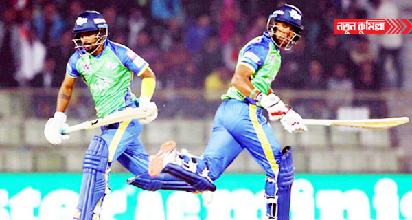 সাব্বির ঝড়ে সিলেট সিক্সার্সের সংগ্রহ ১৯৪ রান