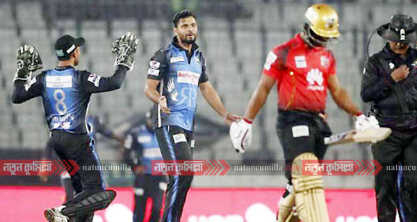 রংপুরের সাথে ৭২ রানে এবার অলআউট কুমিল্লা ভিক্টোরিয়ান্স