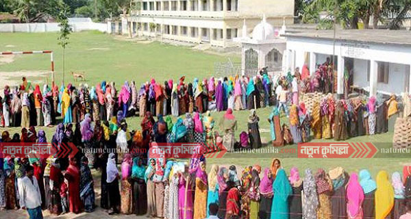 কুমিল্লায় চার ইউপিতে শান্তিপূর্ণ ভাবে ভোট গ্রহণ চলছে
