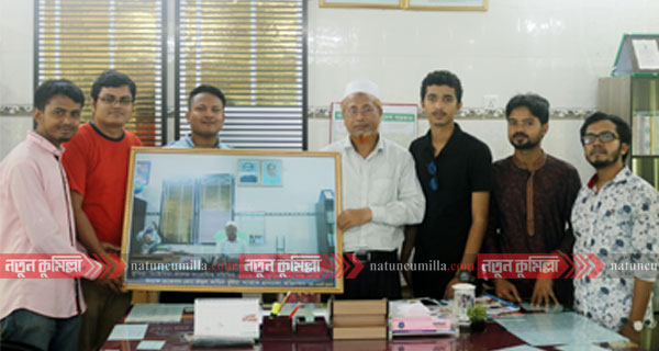 ভিক্টোরিয়া কলেজ অধ্যক্ষের সাথে কুভিক সাংবাদিক সমিতির সাক্ষাৎ