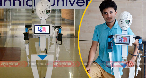‘ওপেনসোর্স হিউম্যানয়েড’ রোবট তৈরি করলো ব্রিটানিয়া বিশ্ববিদ্যালয়ের দুই ছাত্র