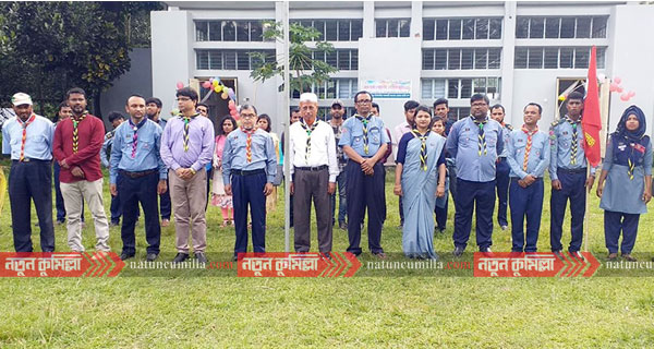 কুমিল্লা ভিক্টোরিয়া কলেজ রোভার স্কাউট গ্রুপের দীক্ষানুষ্ঠান
