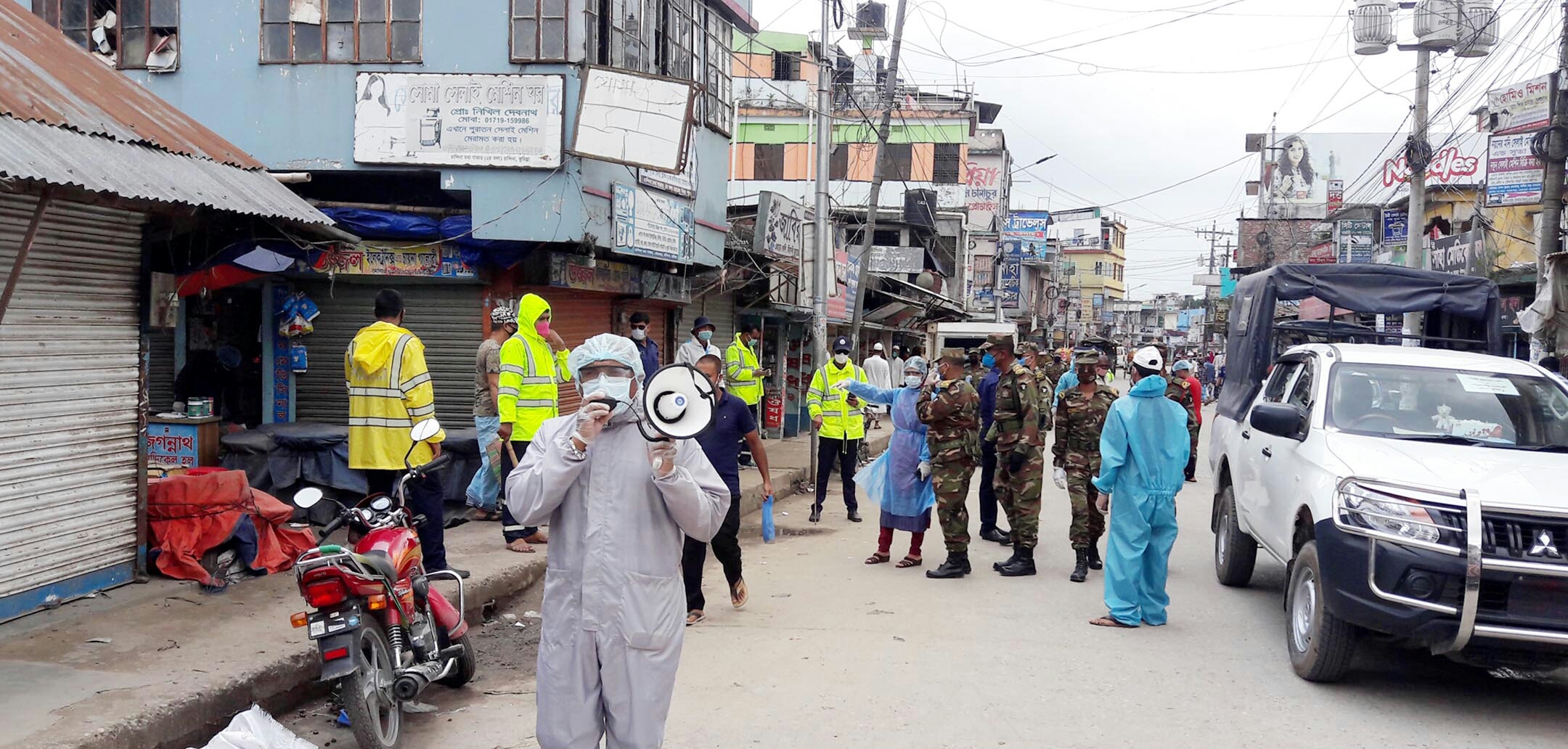 চান্দিনা উপজেলায় ‘রেড জোন’ ঘোষণা