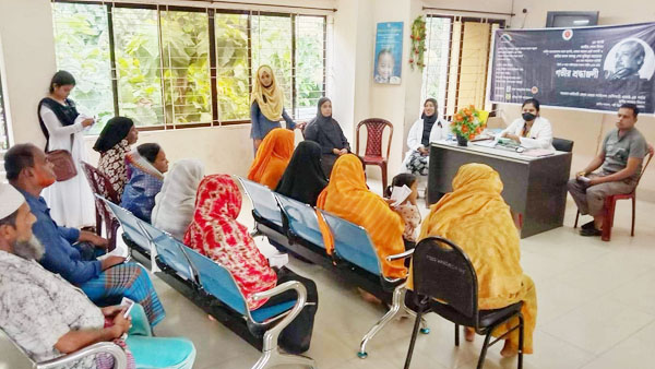 কুমিল্লায় ৭১১ রোগীকে চিকিৎসা দিলেন ঢাকা আহ্ছানিয়া মিশন