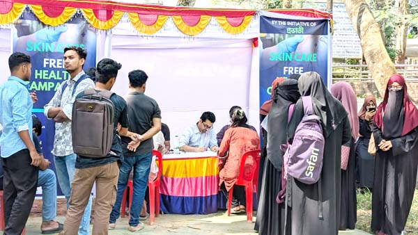 কুবিতে ‘প্রভাতী’র উদ্যোগে ফ্রি মেডিক্যাল ক্যাম্পেইন